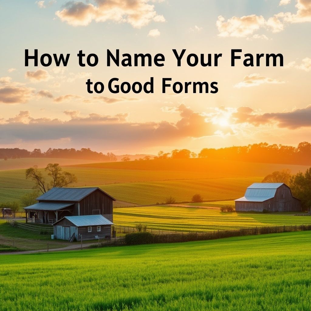 ตั้งชื่อฟาร์มอย่างไรให้เฮง: เปิดสูตรลับที่ต้องรู้